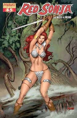 red sonja comic book