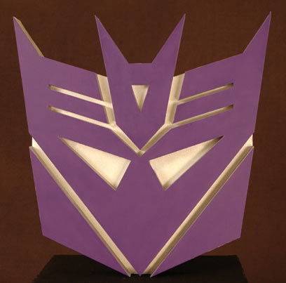 Decepticons Plaque