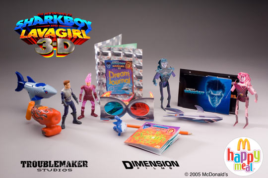 Sharkboy & Lavagirl toys