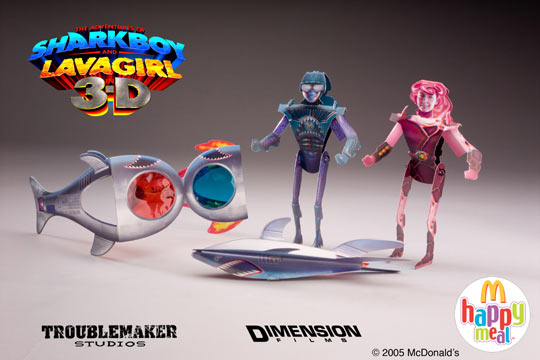 sharkboy and lavagirl toys