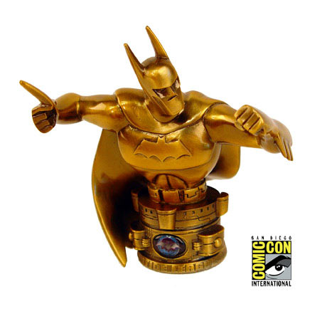 brass batman paperweight