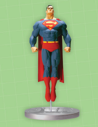JLA COVER TO COVER STATUE: SUPERMAN