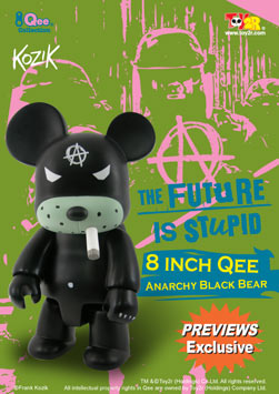 anarchy qee figures by frank kozik