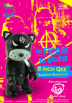 anarchy qee figures by frank kozik