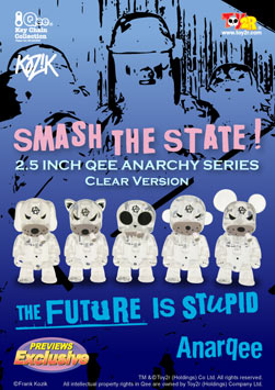 anarchy qee figures by frank kozik