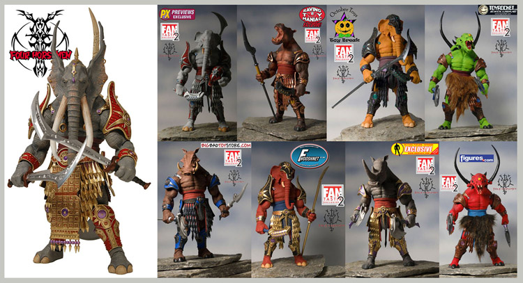 FANtastic Exclusive action figures