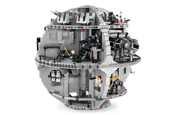 LEGO Star Wars Death Star Playset. The price tag on this Death Star is a 