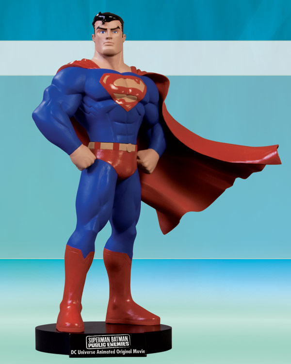 SUPERMAN/BATMAN: PUBLIC ENEMIES DVD SUPERMAN MAQUETTE