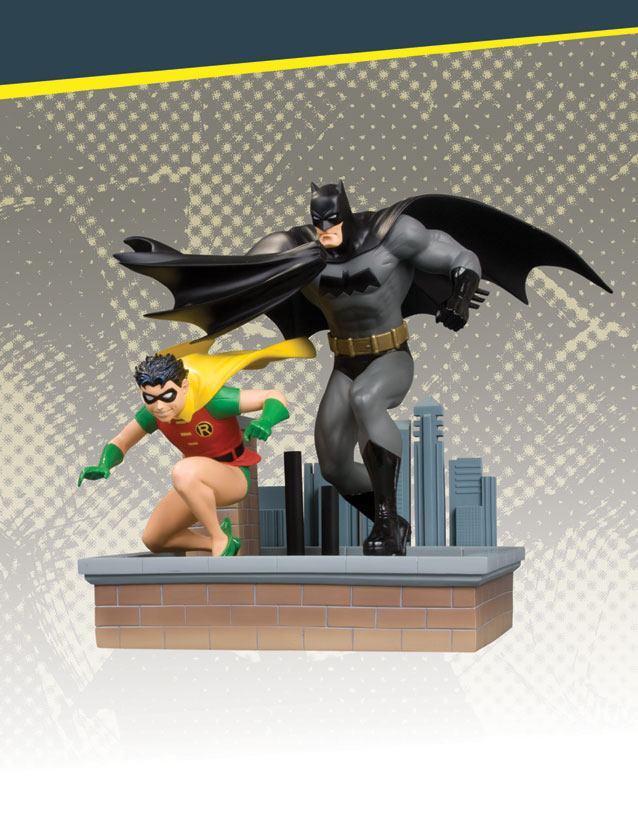 ALL-STAR BATMAN & ROBIN MINI STATUE