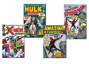 Marvel Classic Covers Magnet Set
