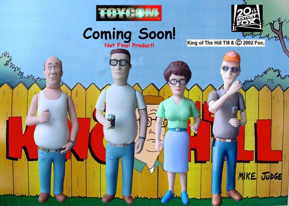 king of the hill action figures