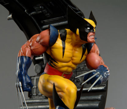 wolverine statue