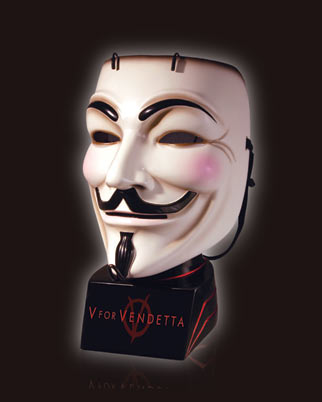 V FOR VENDETTA MOVIE MASK REPLICA