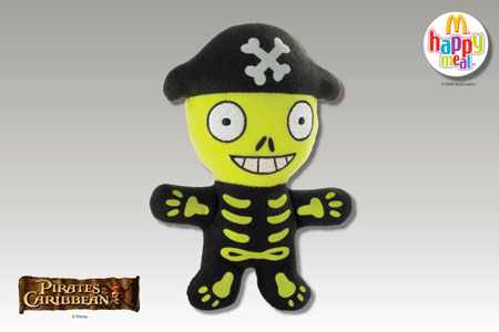 McDonald's Pirates of the Caribbean Toys