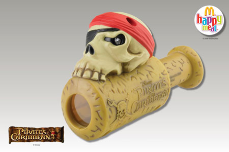 McDonald's Pirates of the Caribbean Toys