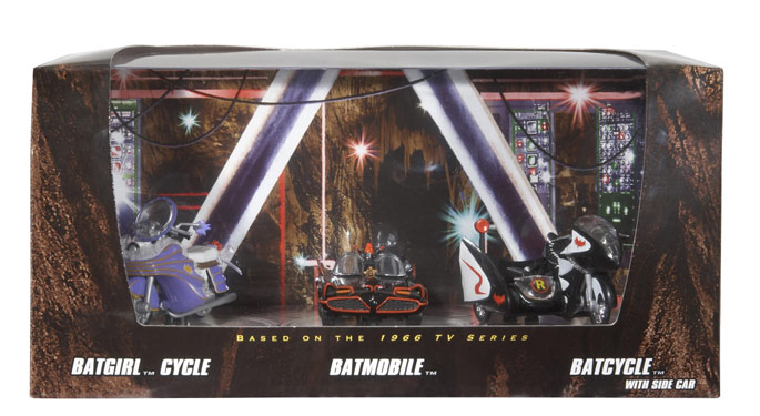 Comic Con Exclusive Hot Wheels Batman 3-pack