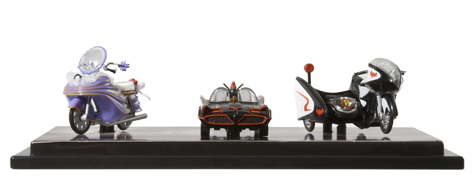 Comic Con Exclusive Hot Wheels Batman 3-pack