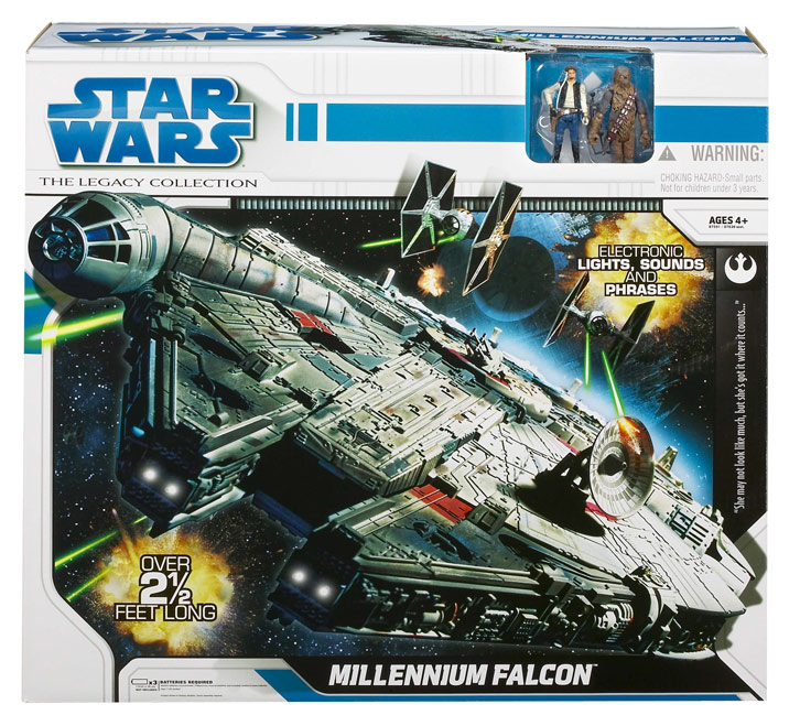 Star Wars Legacy Collection Millennium Falcon