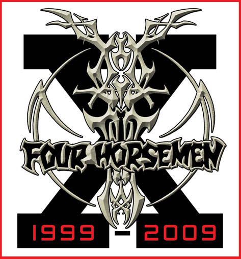 four horsemen 10-year logo
