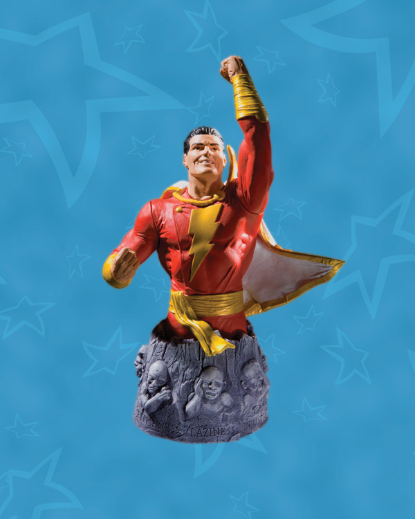 HEROES OF THE DC UNIVERSE: SHAZAM! BUST