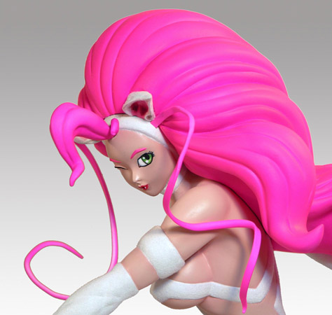 Darkstalkers Felicia 1/4 Scale Statue