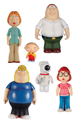 family guy action figures from mezco toyz