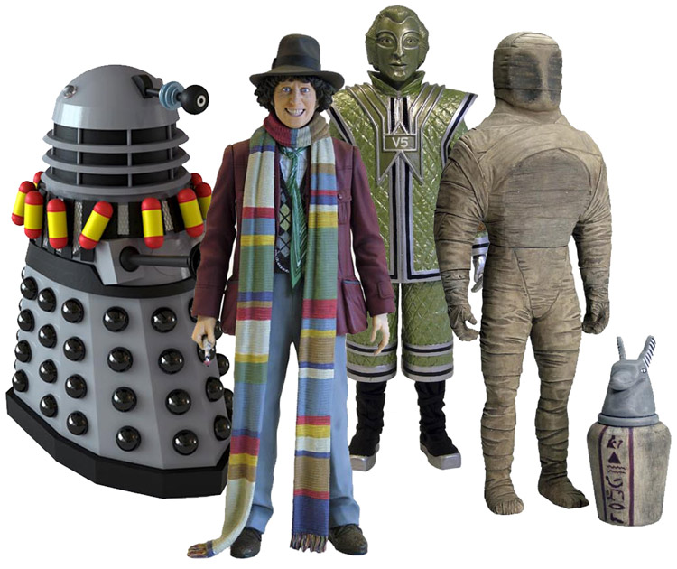 doctor who action figures