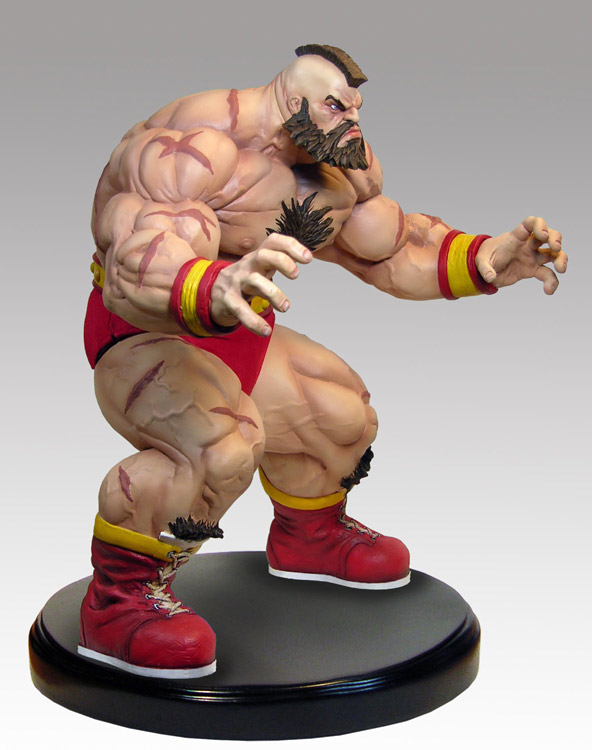 Street Fighter Pieces Zangief 14 Statue Figure : Toys & Games