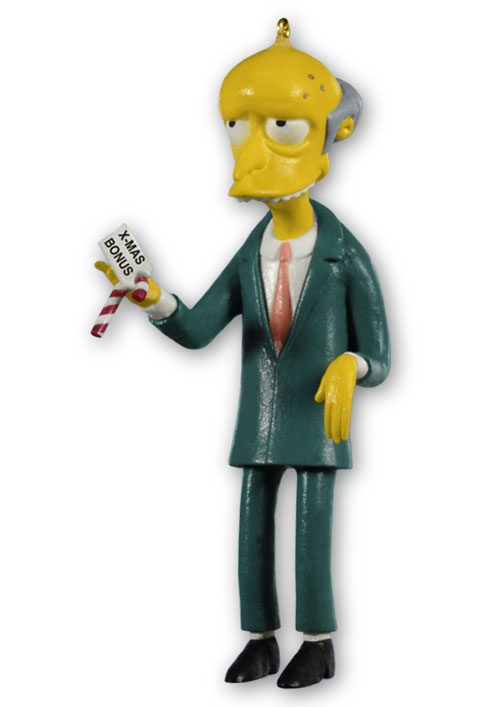 mr burns ornament action figure