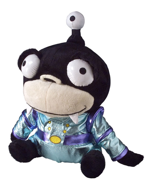 nibbler plush doll