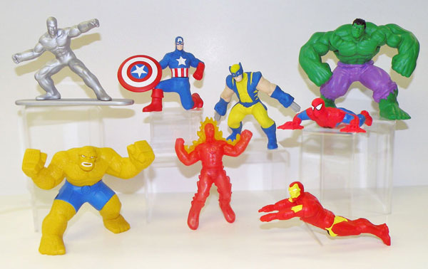 marvel action figures at mcdonalds