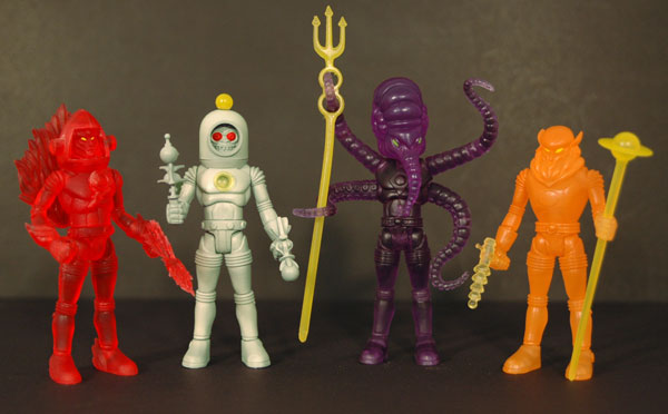 Outer Space Men action figures