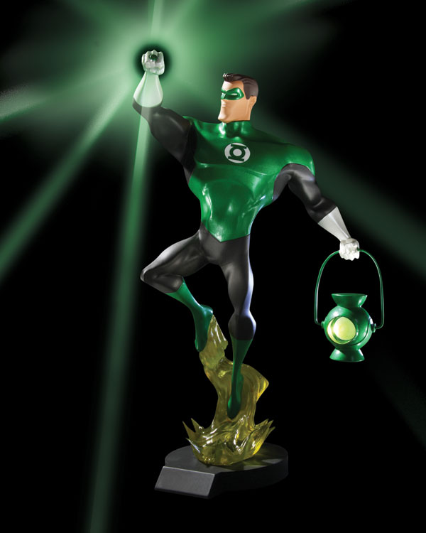 GREEN LANTERN: THE ANIMATED SERIES HAL JORDAN MAQUETTE