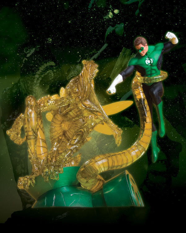 CLASSIC CONFRONTATIONS: GREEN LANTERN HAL JORDAN VS. PARALLAX STATUE