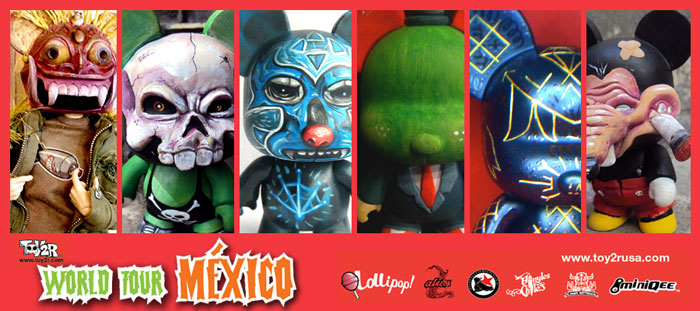 Toy2R Mini Qee World Tour: Mexico