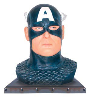 captain america bust