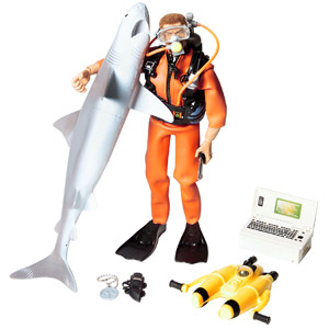 Danger of the Depths GI Joe action figure