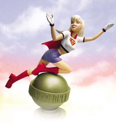 SUPERGIRL ANIMATED STATUE