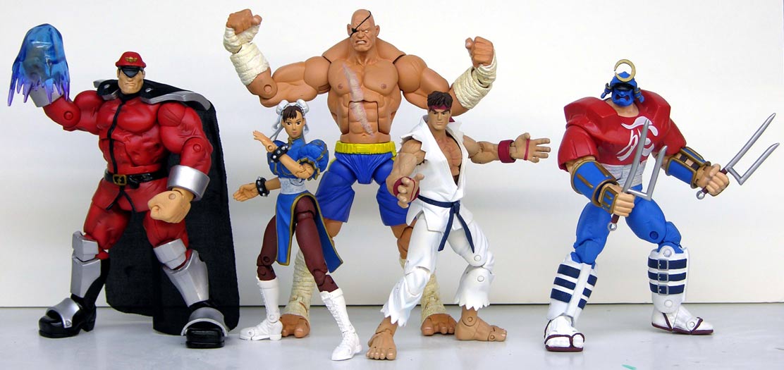 Street Fighter action figures