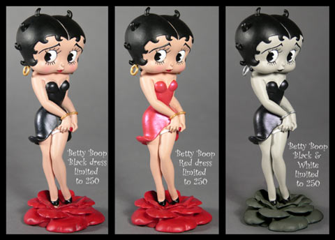 Betty Boop Mini Maquettes