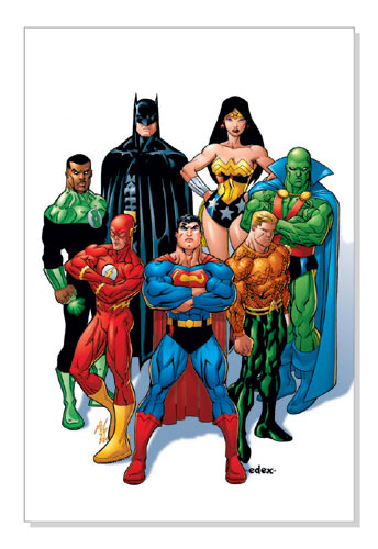 JLA CLASSIFIED #1 POSTER