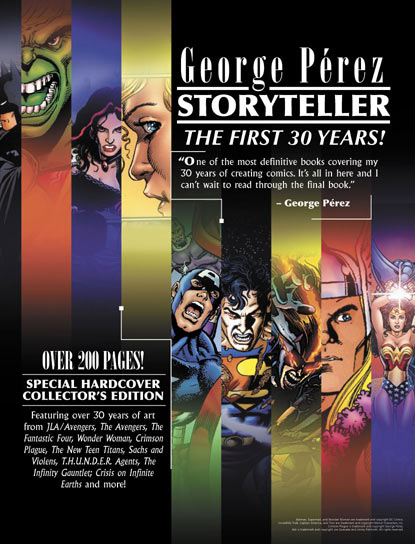 George Perez: Storyteller, The First 30 Years