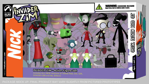 invader zim action figures