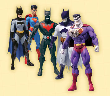 SUPERMAN/BATMAN SERIES 4: WITH A VENGEANCE ACTION FIGURES