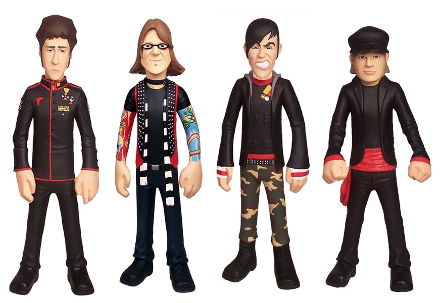 Fall Out Boy Rotocast Dolls