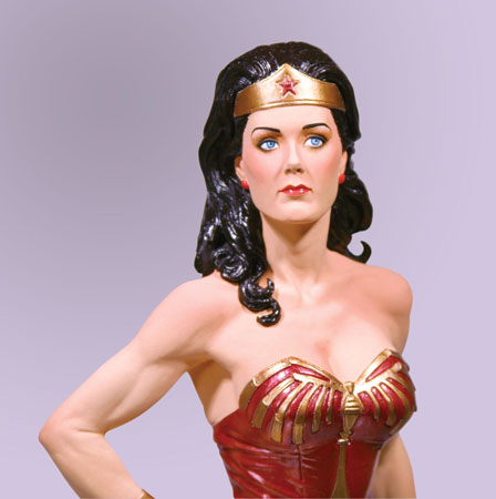 Lynda Carter Wonder Woman Statue