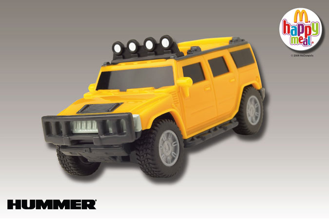 Hummer Toys at McDonald's