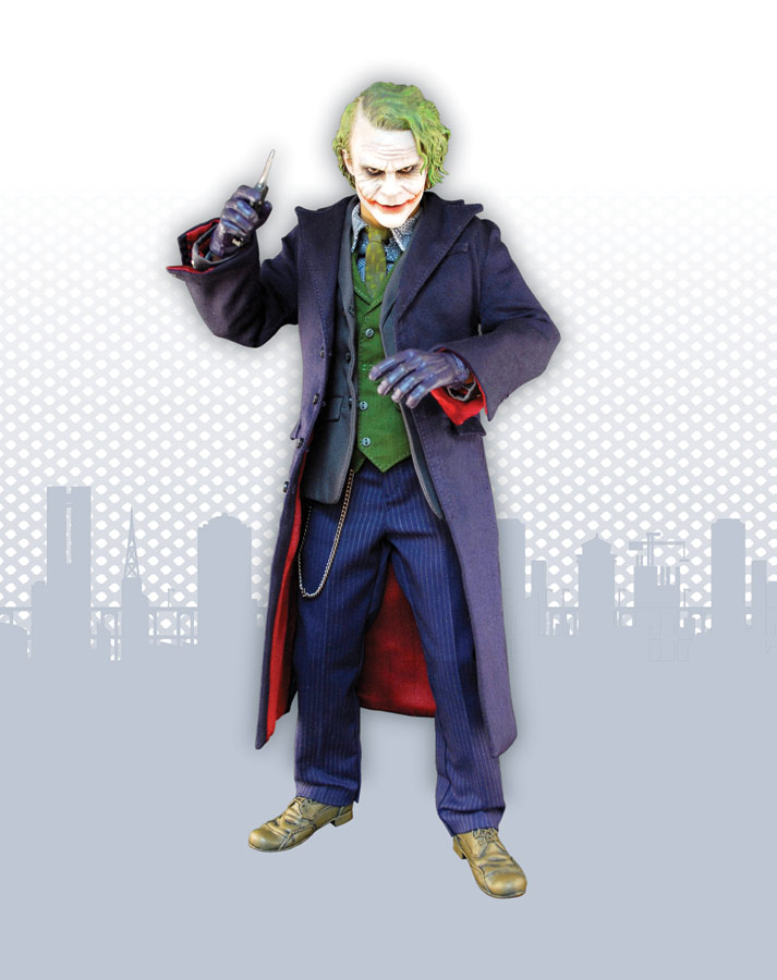 THE DARK KNIGHT: 1:6 SCALE THE JOKER BY HOT TOYS