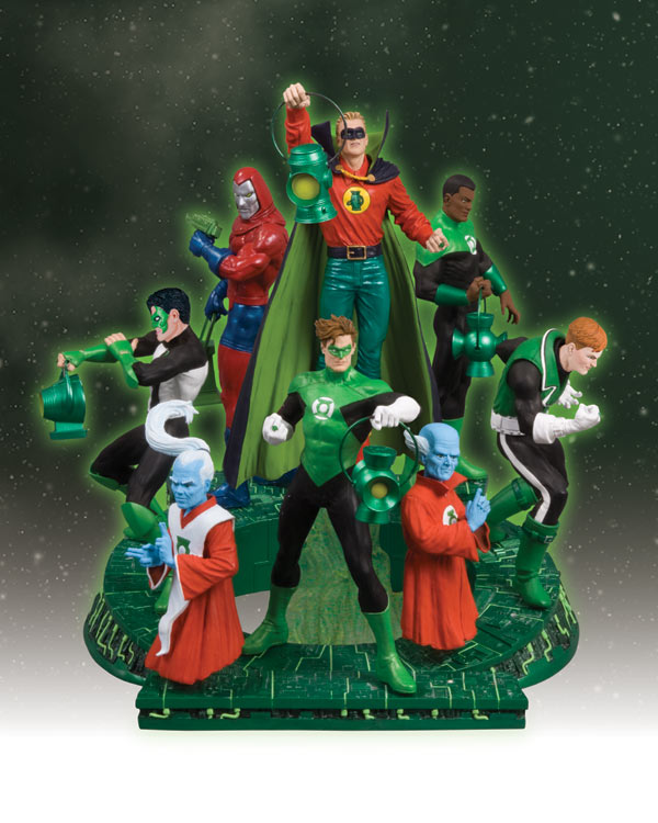 GREEN LANTERN: LEGACIES MULTI-PART STATUE: PART 1: HAL JORDAN AND GUARDIANS OF THE UNIVERSE