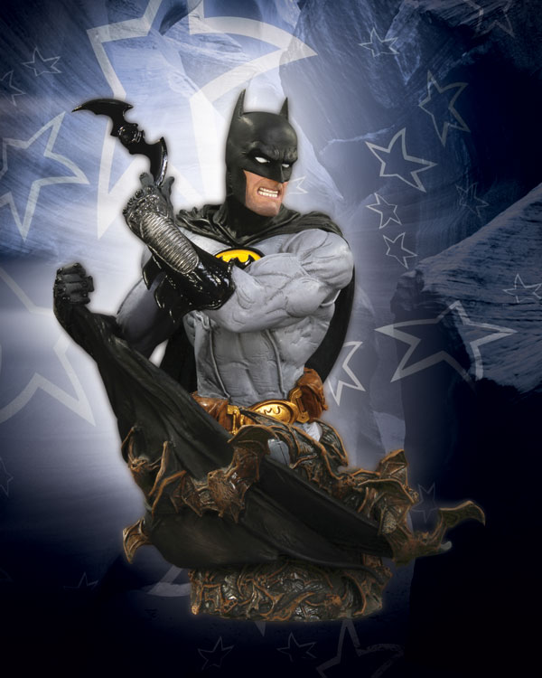 HEROES OF THE DC UNIVERSE SERIES 2: BATMAN BUST